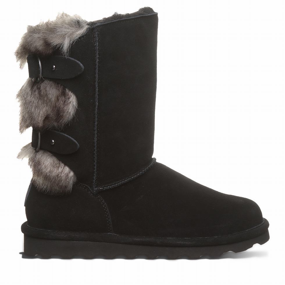 Bearpaw Eloise Wide Donna Stivali Nere | FRX7342XD