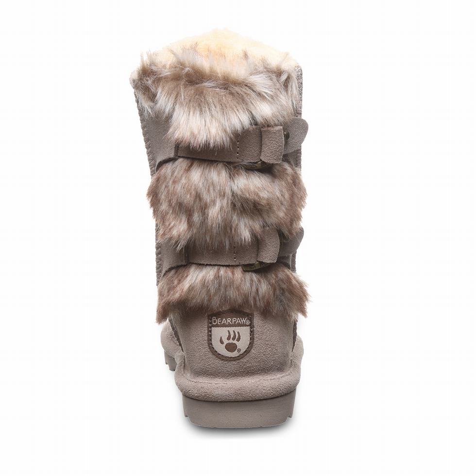 Bearpaw Eloise Youth Bambino Stivali Grigie | NHM2375GZ