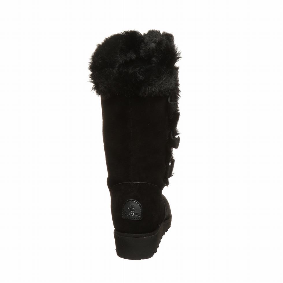 Bearpaw Genevieve Donna Stivali Nere | WVB326XU