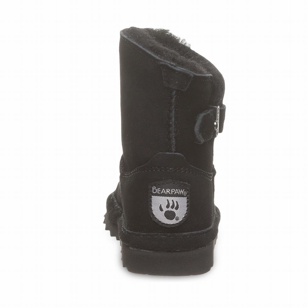 Bearpaw Isabelle Toddler Bambino Stivali Nere | EOZ5050BD