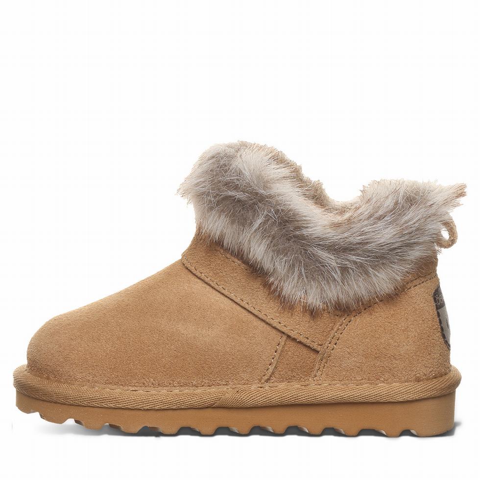 Bearpaw Jasmine Toddler Bambino Stivali Marroni | YDA8596TM