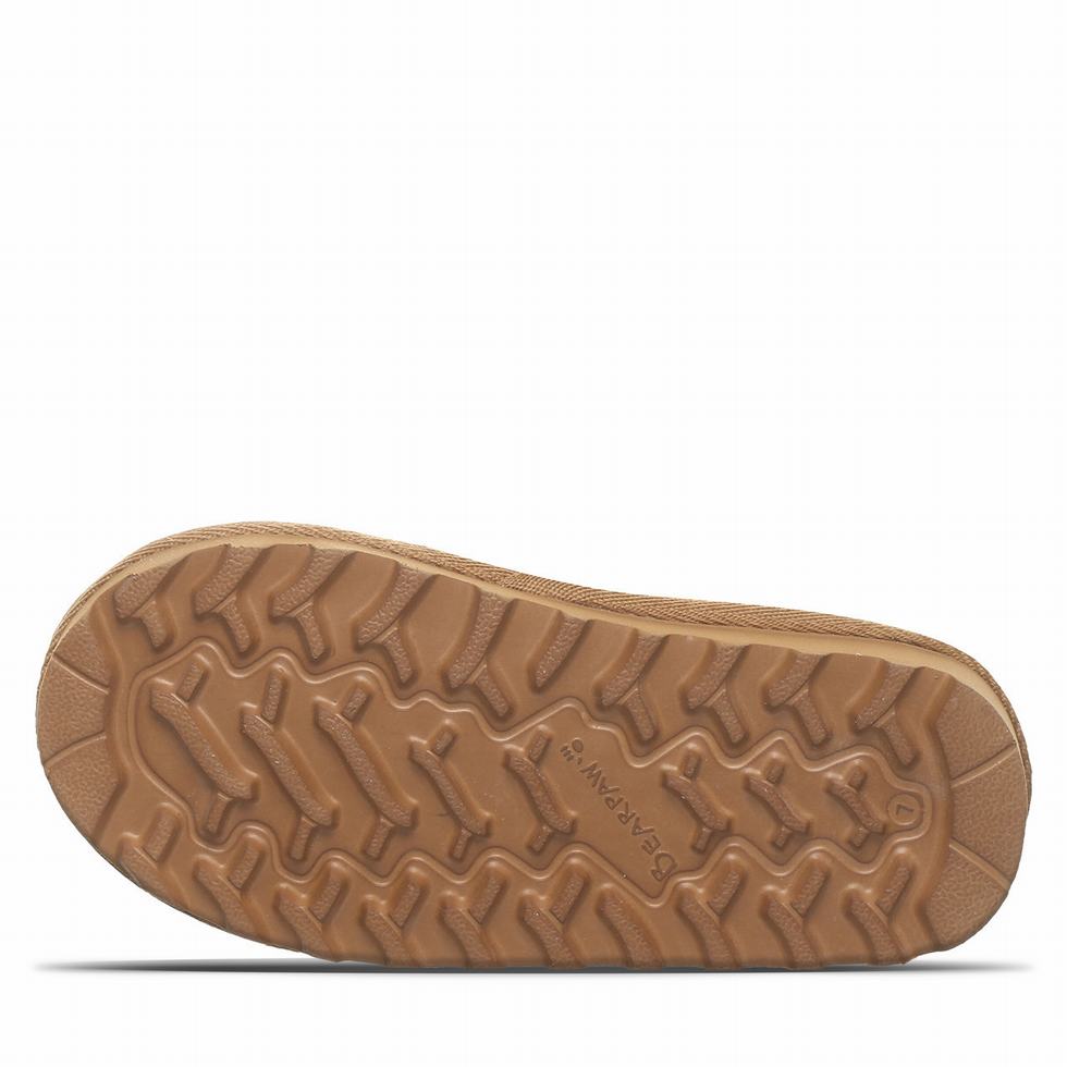 Bearpaw Jasmine Toddler Bambino Stivali Marroni | YDA8596TM