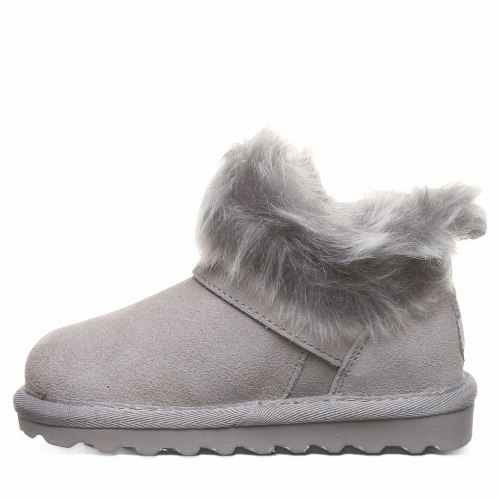 Bearpaw Jasmine Toddler Bambino Stivali Grigie | GWS2126BW