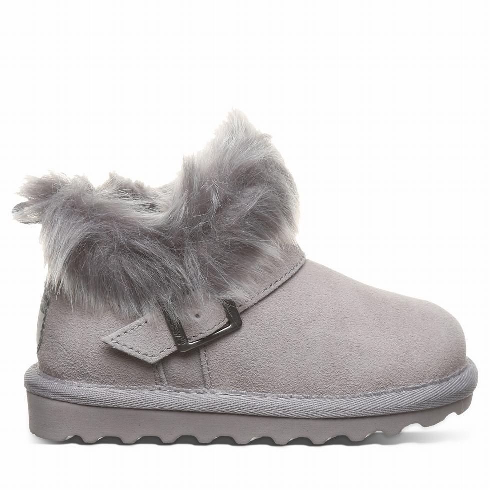 Bearpaw Jasmine Toddler Bambino Stivali Grigie | GWS2126BW