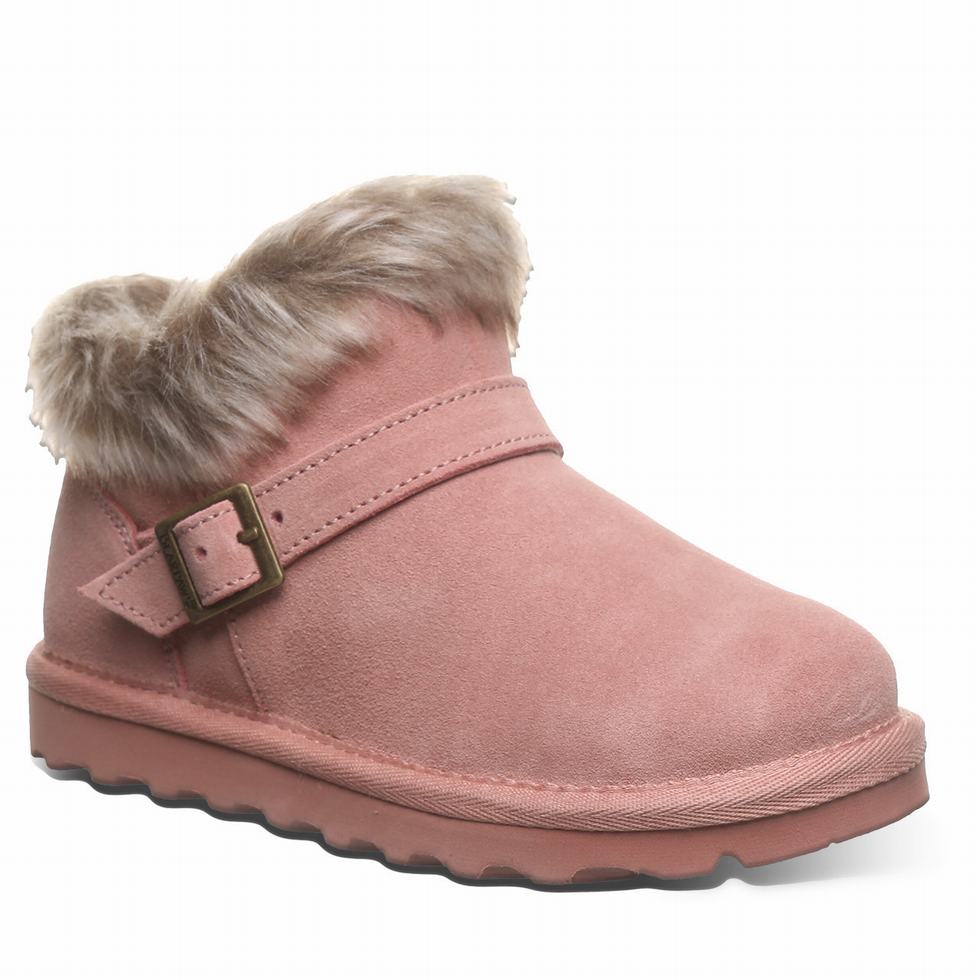 Bearpaw Jasmine Youth Bambino Stivali Rosa | QHL6887YF