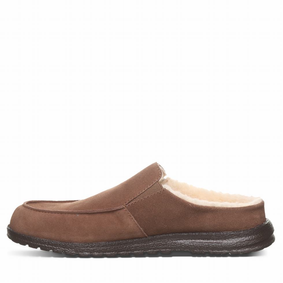 Bearpaw Joel Uomo Pantofole Marroni | SVB5985GO