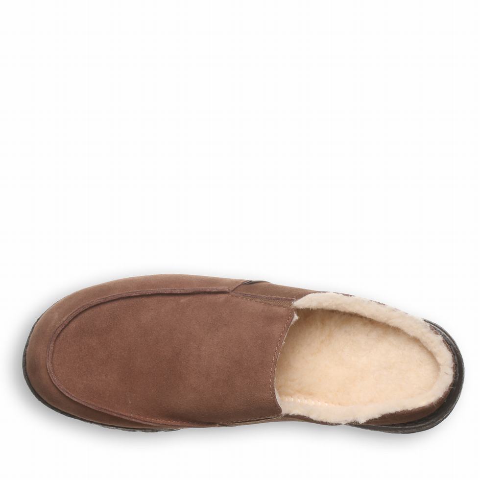 Bearpaw Joel Uomo Pantofole Marroni | SVB5985GO