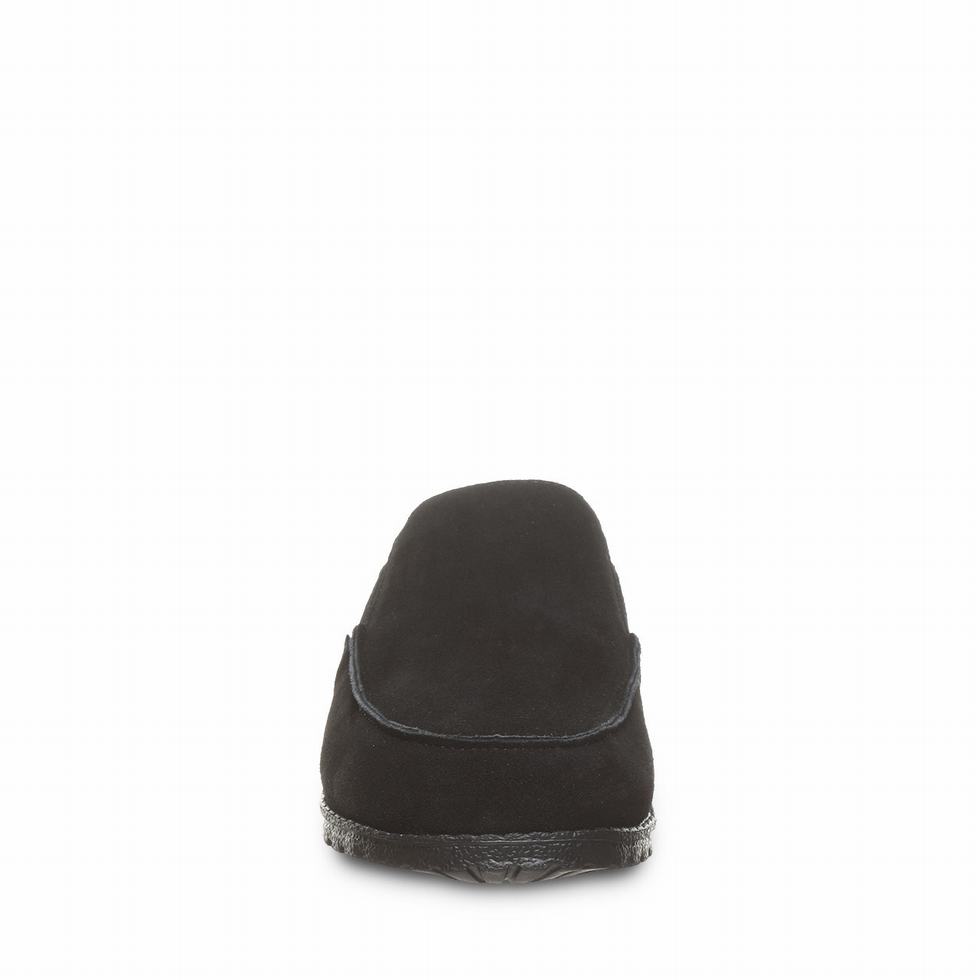 Bearpaw Joel Uomo Pantofole Nere | JXC9720ZO