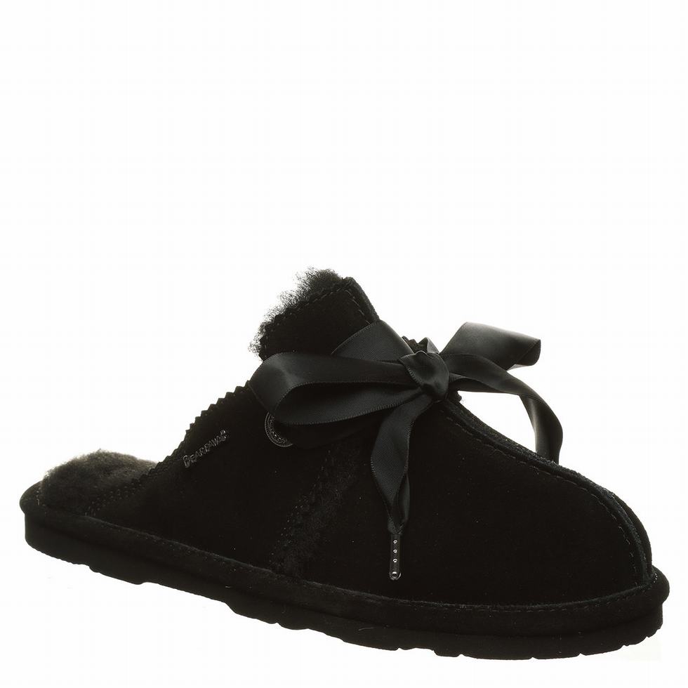 Bearpaw Jolietta Donna Pantofole Nere | JOR9760QT