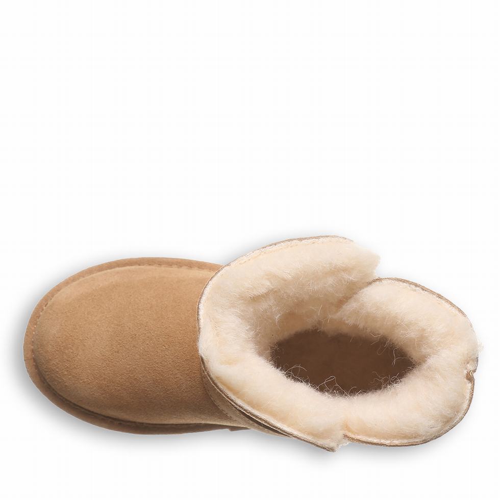 Bearpaw Katya Youth Bambino Stivali Marroni | OUZ6329OU