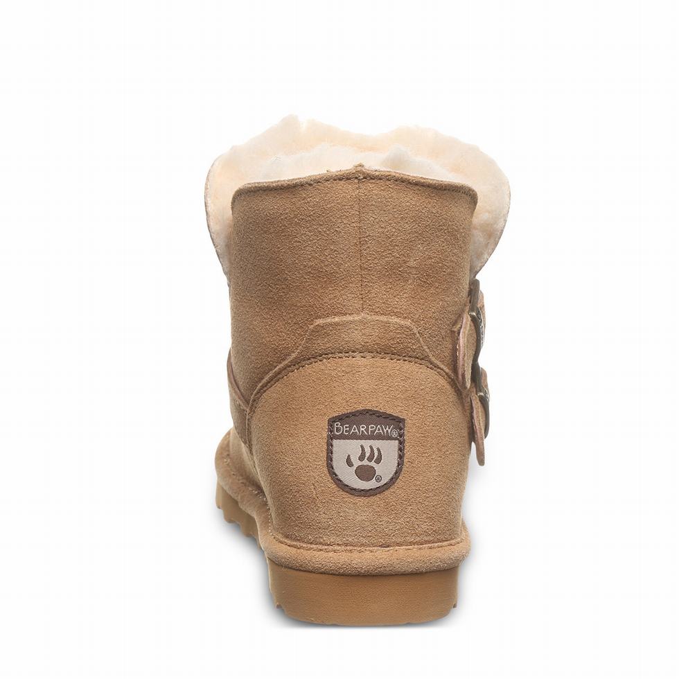 Bearpaw Katya Youth Bambino Stivali Marroni | OUZ6329OU