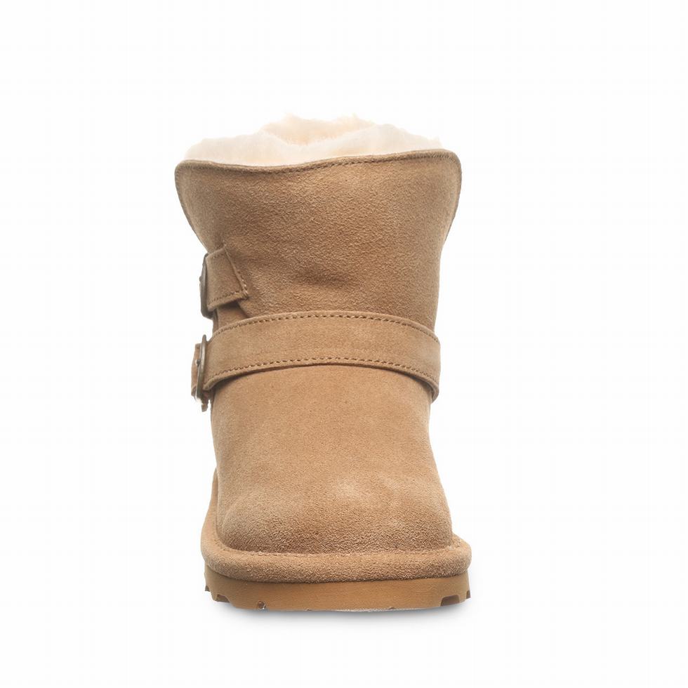 Bearpaw Katya Youth Bambino Stivali Marroni | OUZ6329OU