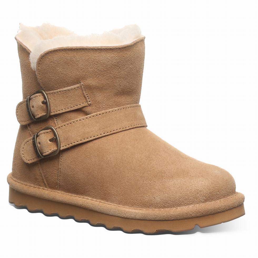 Bearpaw Katya Youth Bambino Stivali Marroni | OUZ6329OU