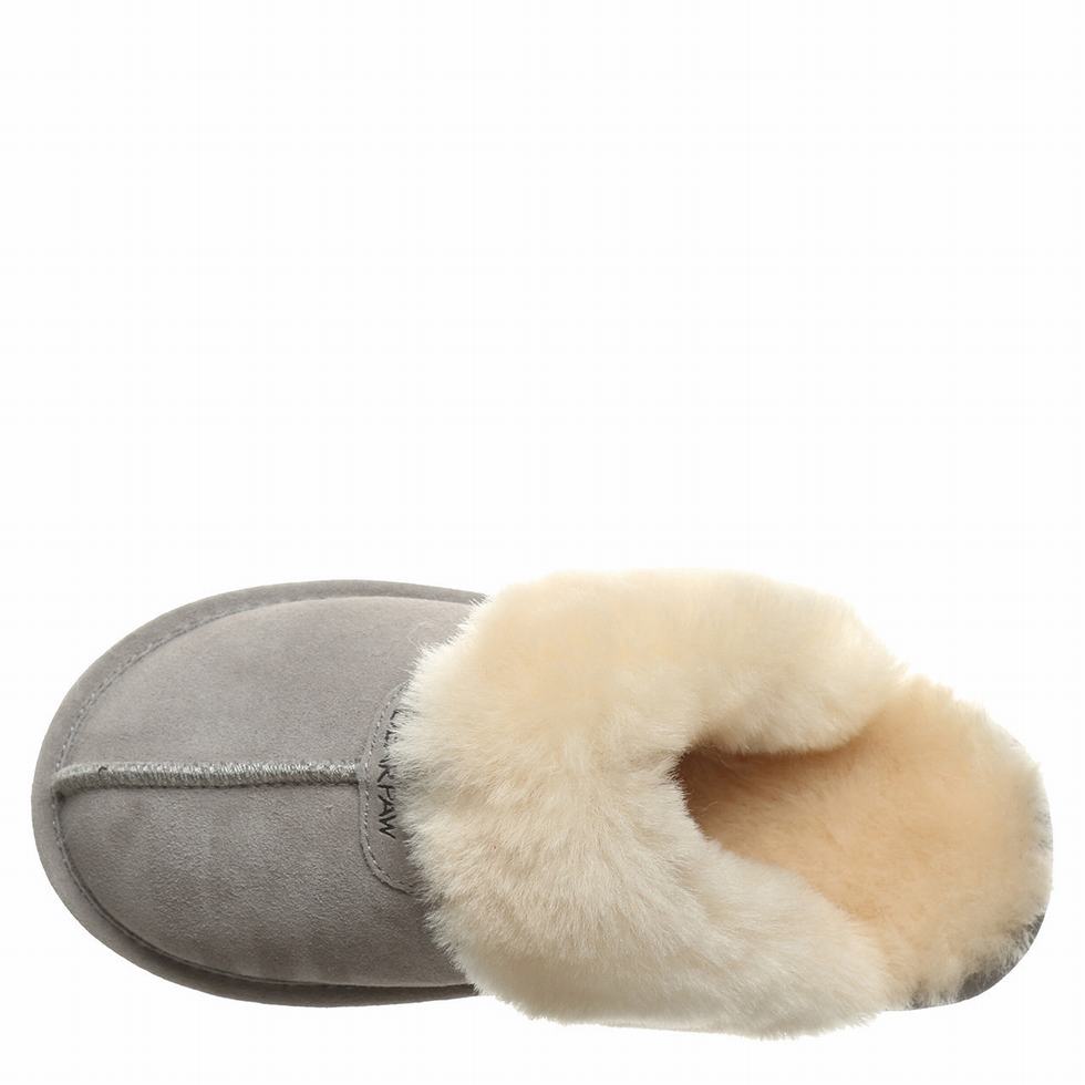 Bearpaw Loki Donna Pantofole Grigie | JDN8487MM