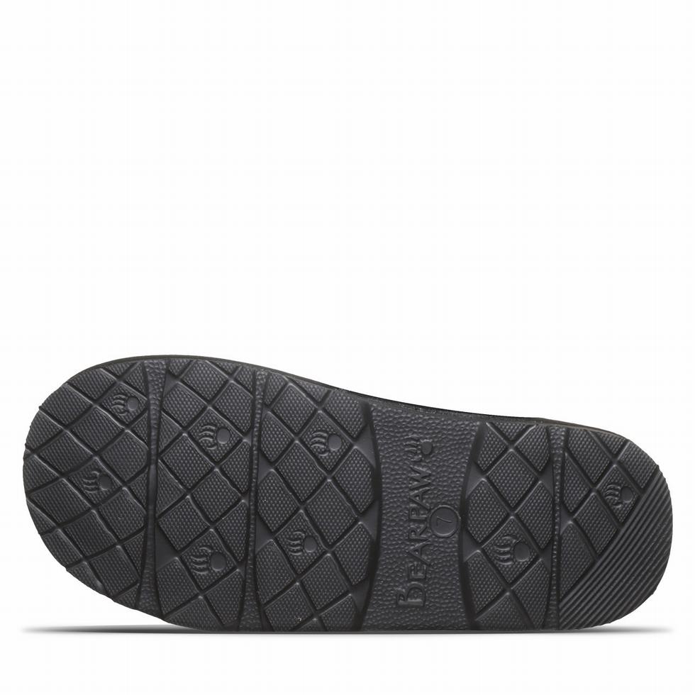 Bearpaw Loki Exotic Donna Pantofole Nere | PVJ8493VN