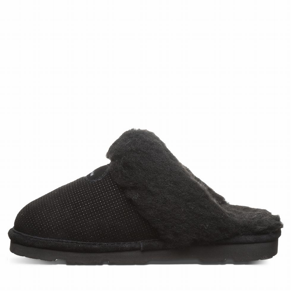 Bearpaw Loki Exotic Donna Pantofole Nere | WZX365VU