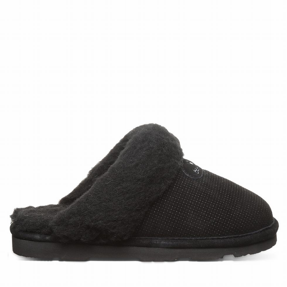 Bearpaw Loki Exotic Donna Pantofole Nere | WZX365VU