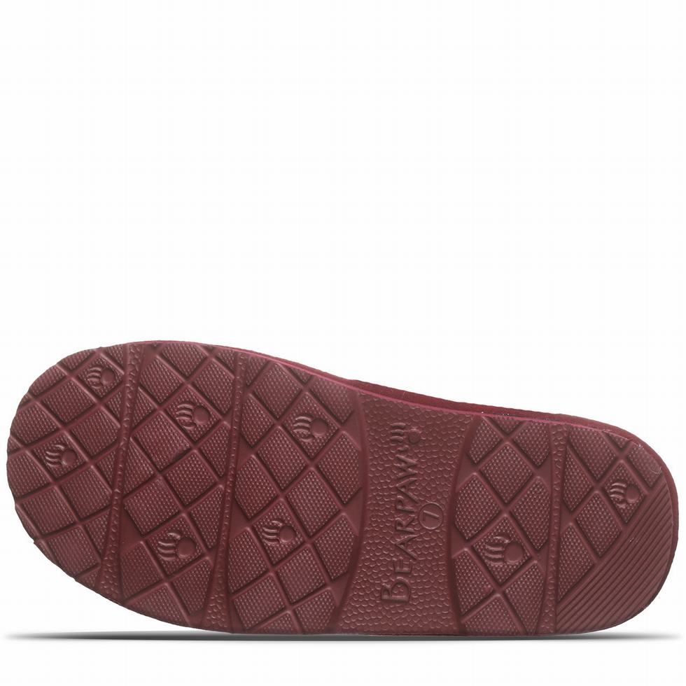 Bearpaw Loki II Donna Pantofole Rosse | FQD4675TC