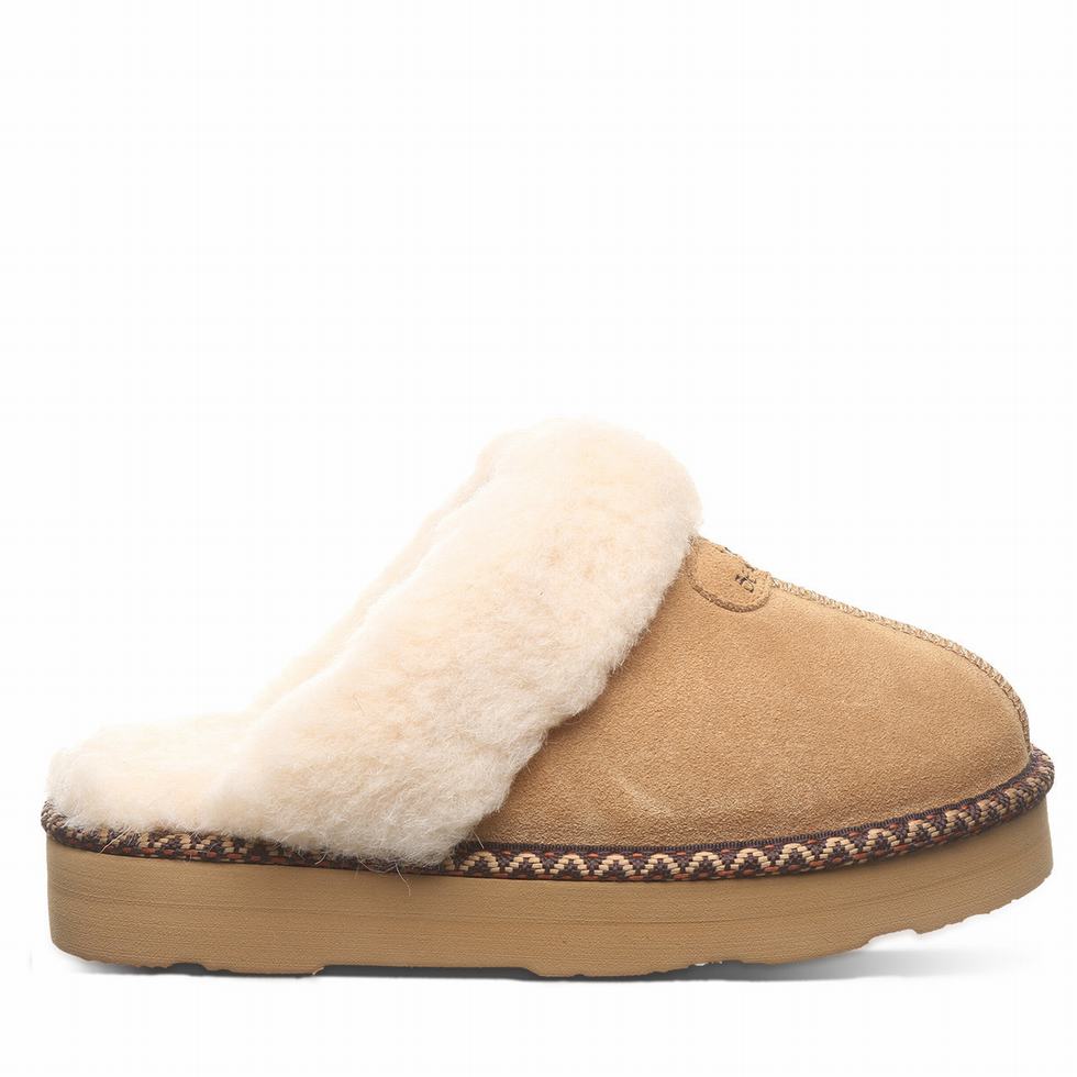 Bearpaw Loki Platform Lo Deco Donna Pantofole Marroni | ICU4898EA