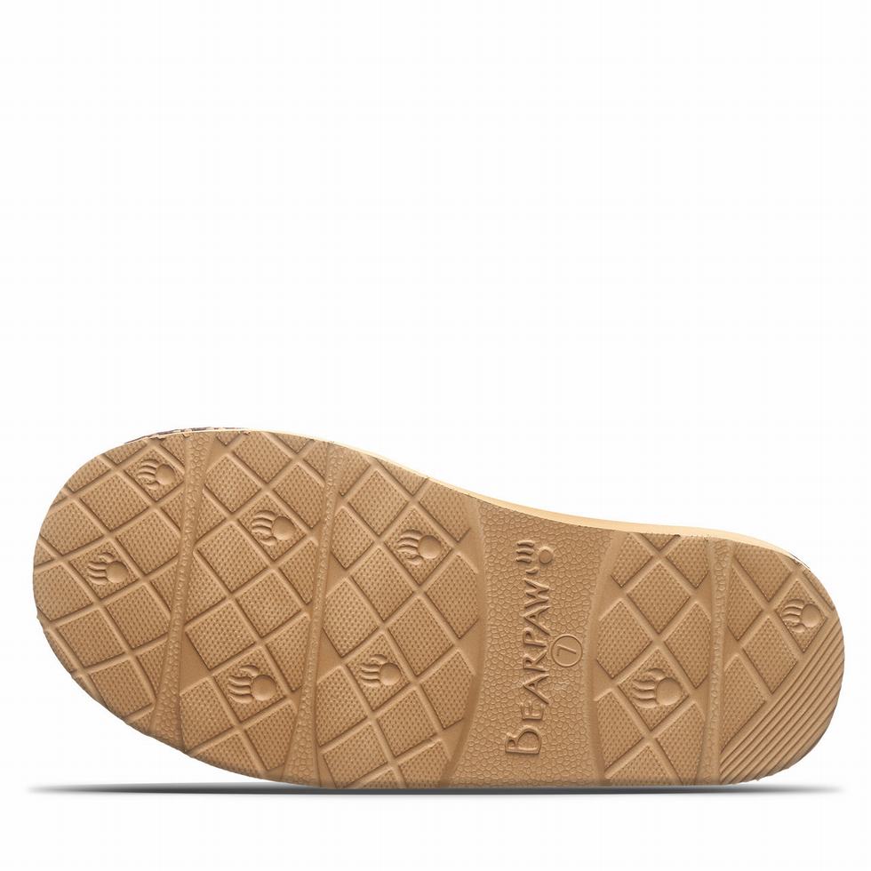 Bearpaw Loki Platform Lo Deco Donna Pantofole Marroni | ICU4898EA