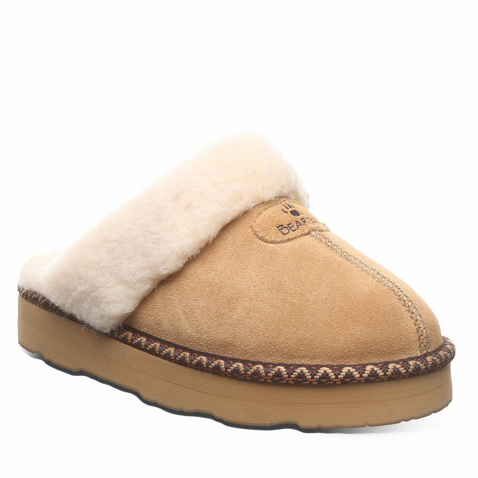 Bearpaw Loki Platform Lo Deco Donna Pantofole Marroni | ICU4898EA