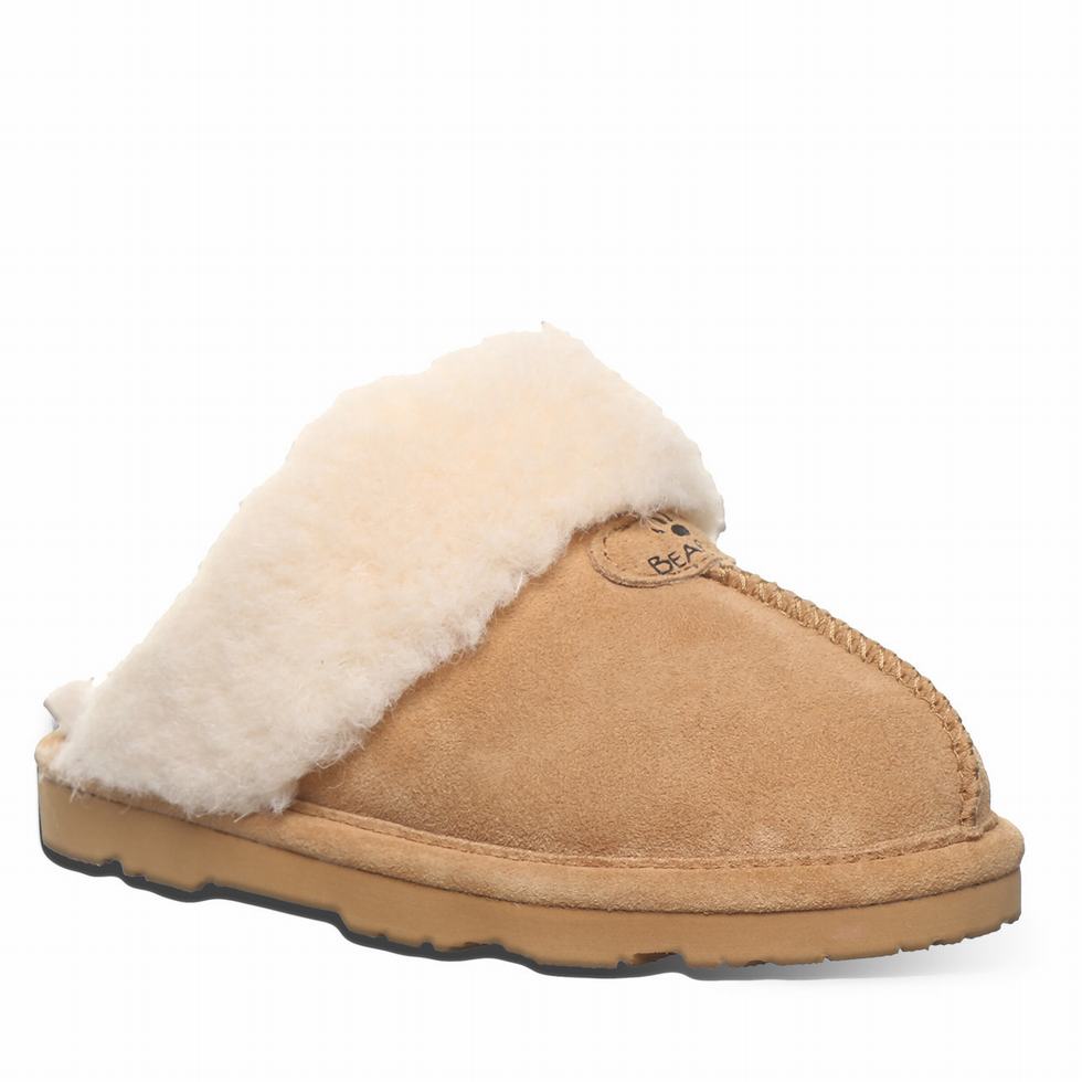 Bearpaw Loki Youth Bambino Pantofole Marroni | WML1987JF