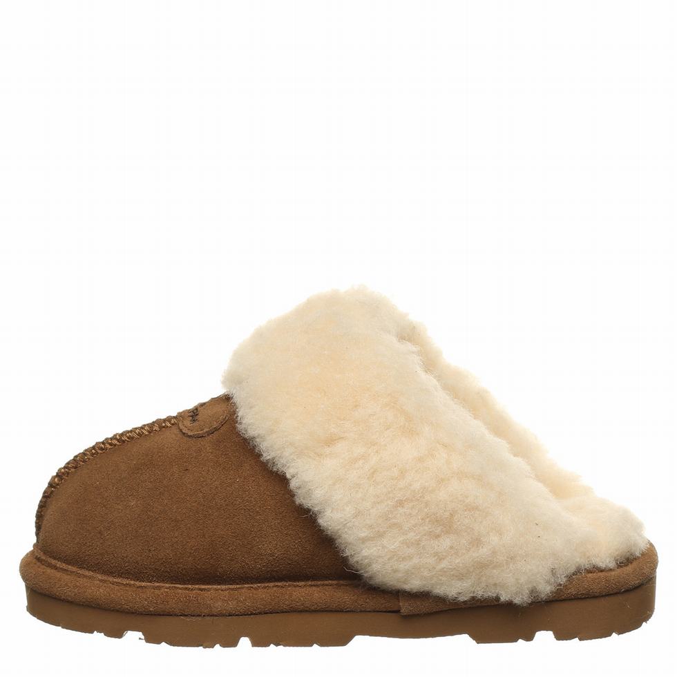 Bearpaw Loki Youth Bambino Pantofole Marroni | QVG1511XU