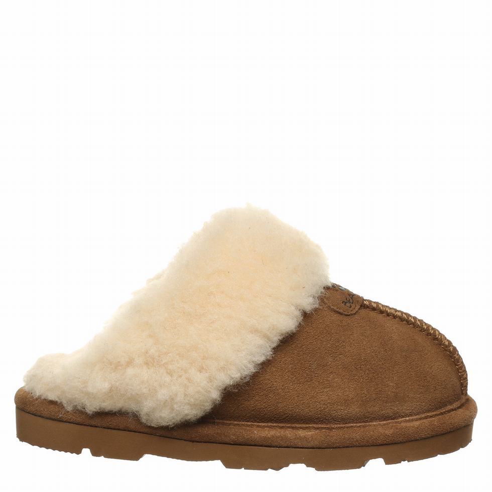 Bearpaw Loki Youth Bambino Pantofole Marroni | QVG1511XU