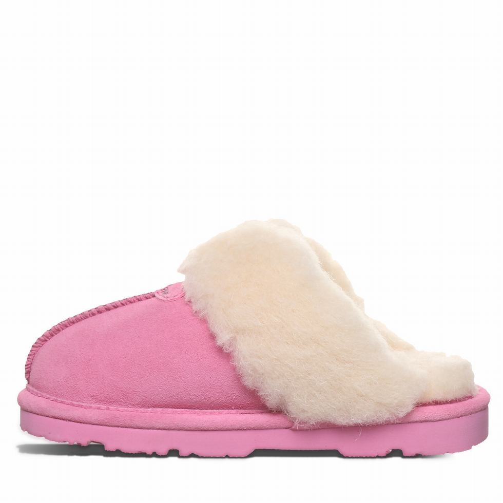 Bearpaw Loki Youth Bambino Pantofole Rosa | OCG2297UF