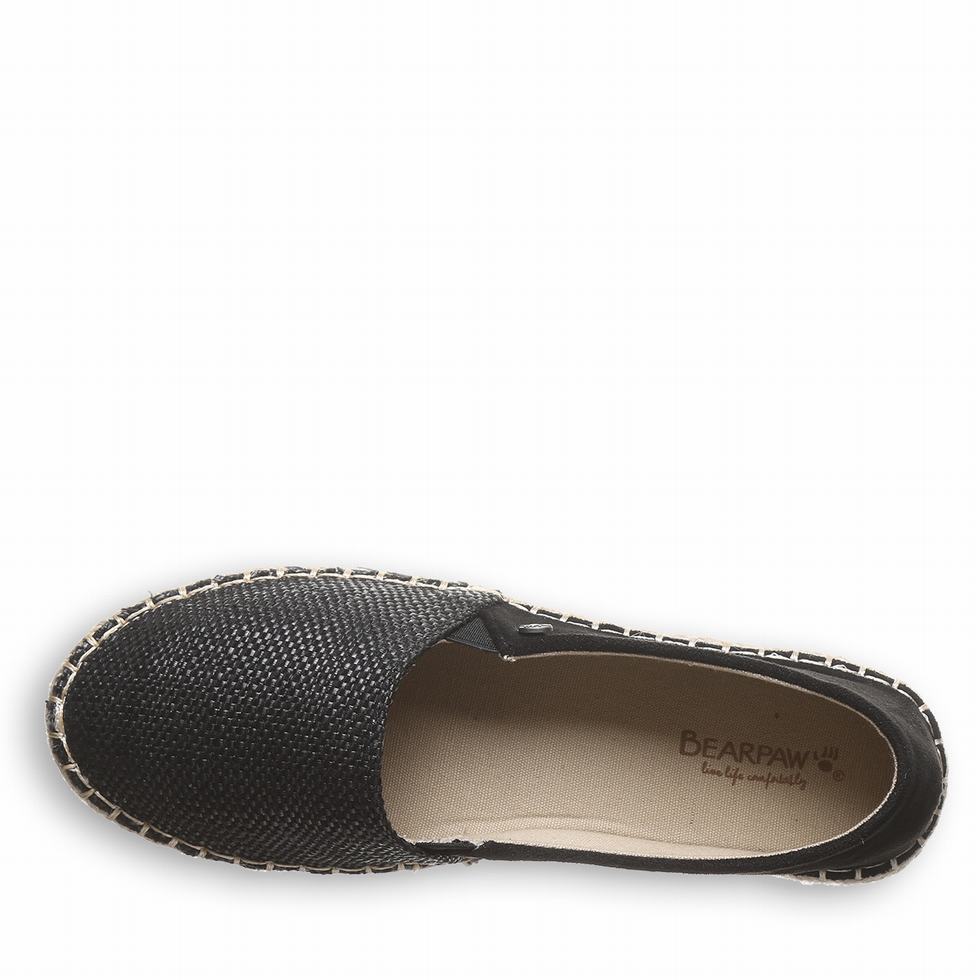 Bearpaw Macchiato Donna Espadrillas Nere | YPT3492XF