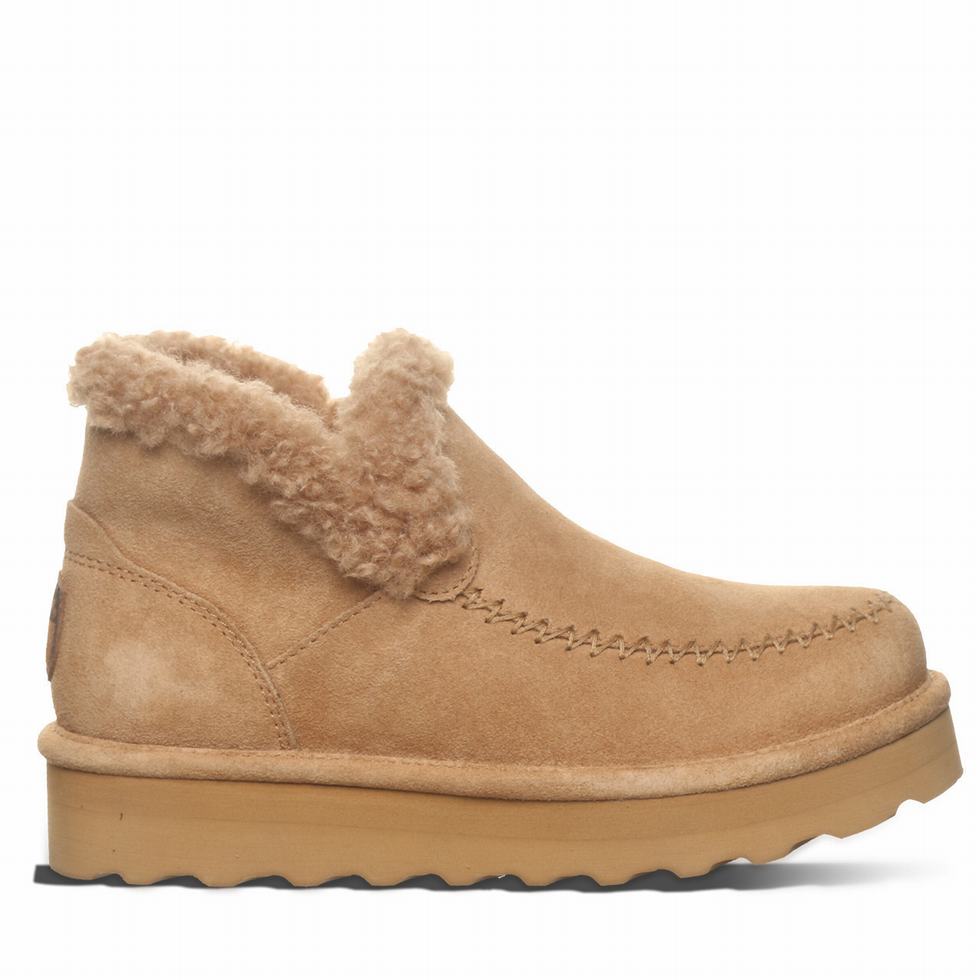 Bearpaw Maeve Platform Lo Donna Stivali Marroni | NVL6236QB