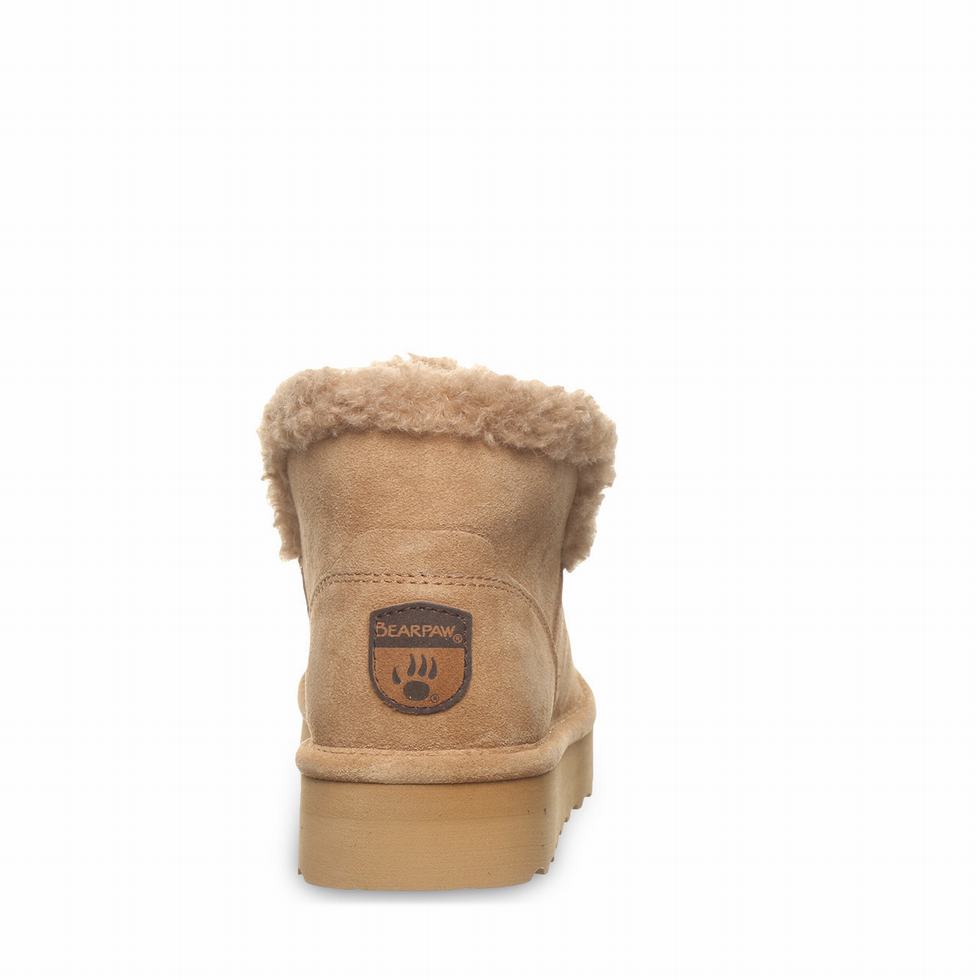 Bearpaw Maeve Platform Lo Donna Stivali Marroni | NVL6236QB