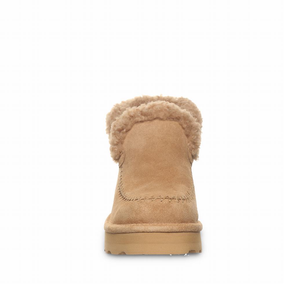 Bearpaw Maeve Platform Lo Donna Stivali Marroni | NVL6236QB