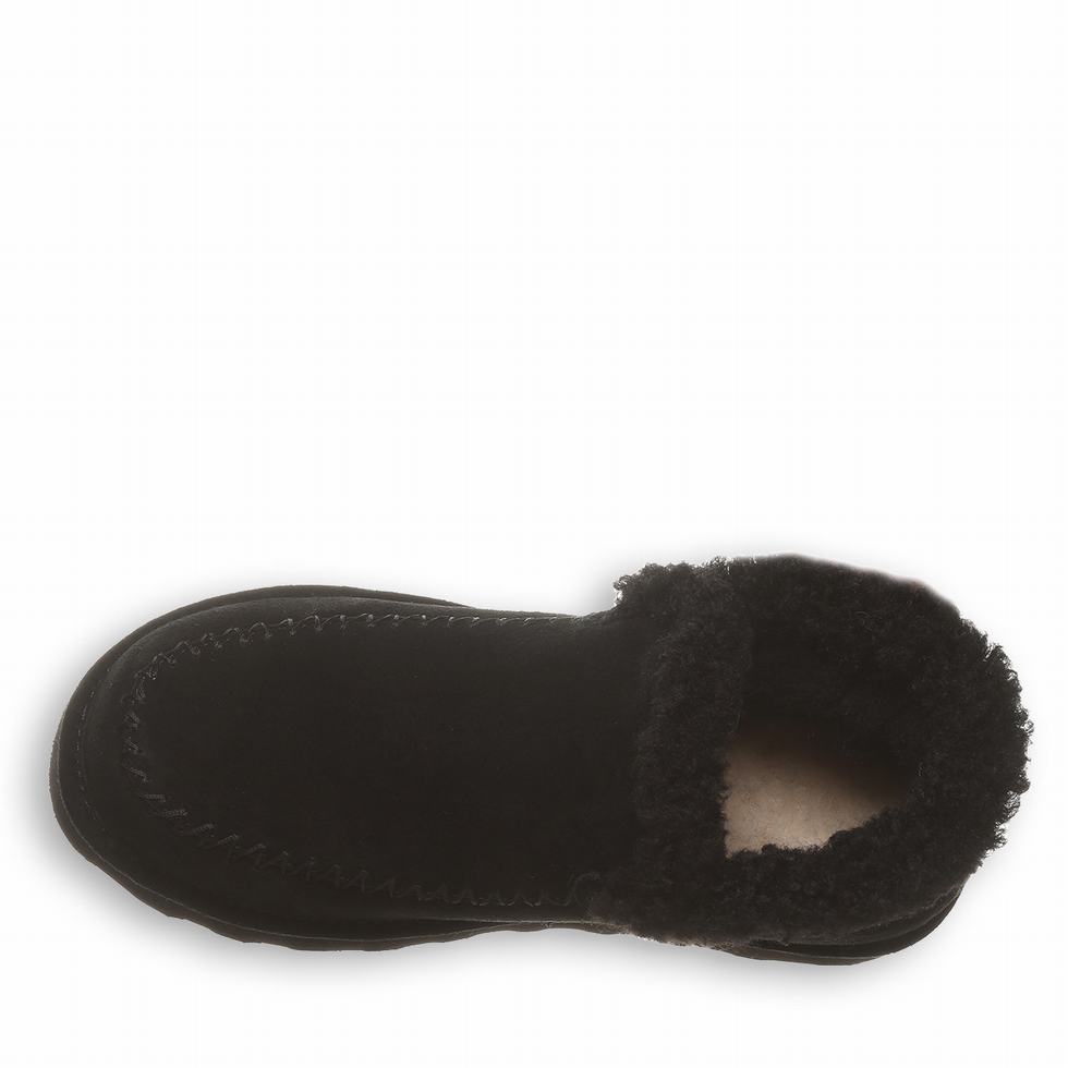 Bearpaw Maeve Platform Lo Donna Stivali Nere | KBY9450WR