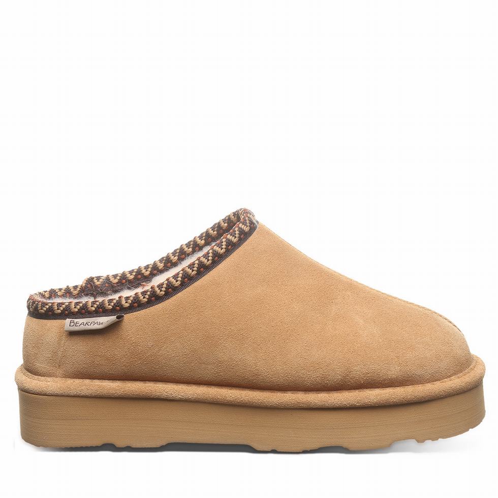 Bearpaw Martis Donna Pantofole Marroni | GOB545SY