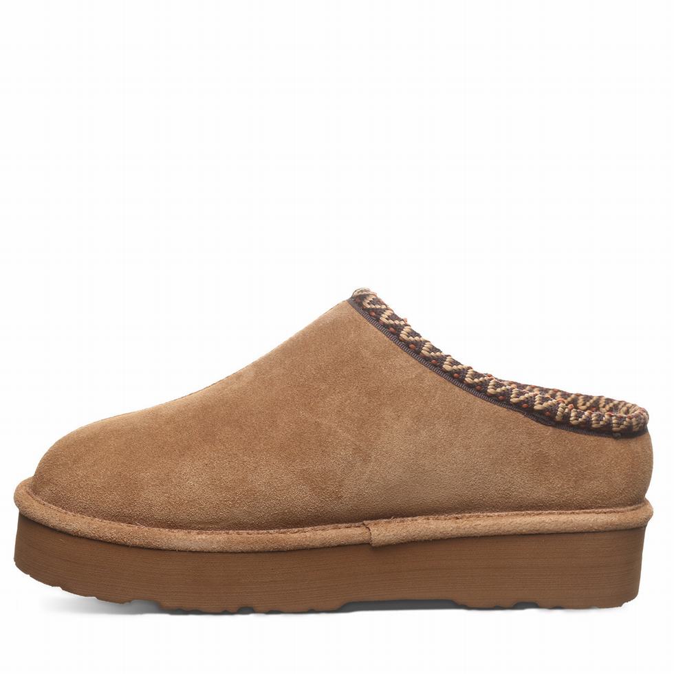 Bearpaw Martis Donna Pantofole Marroni | JFV8262SJ