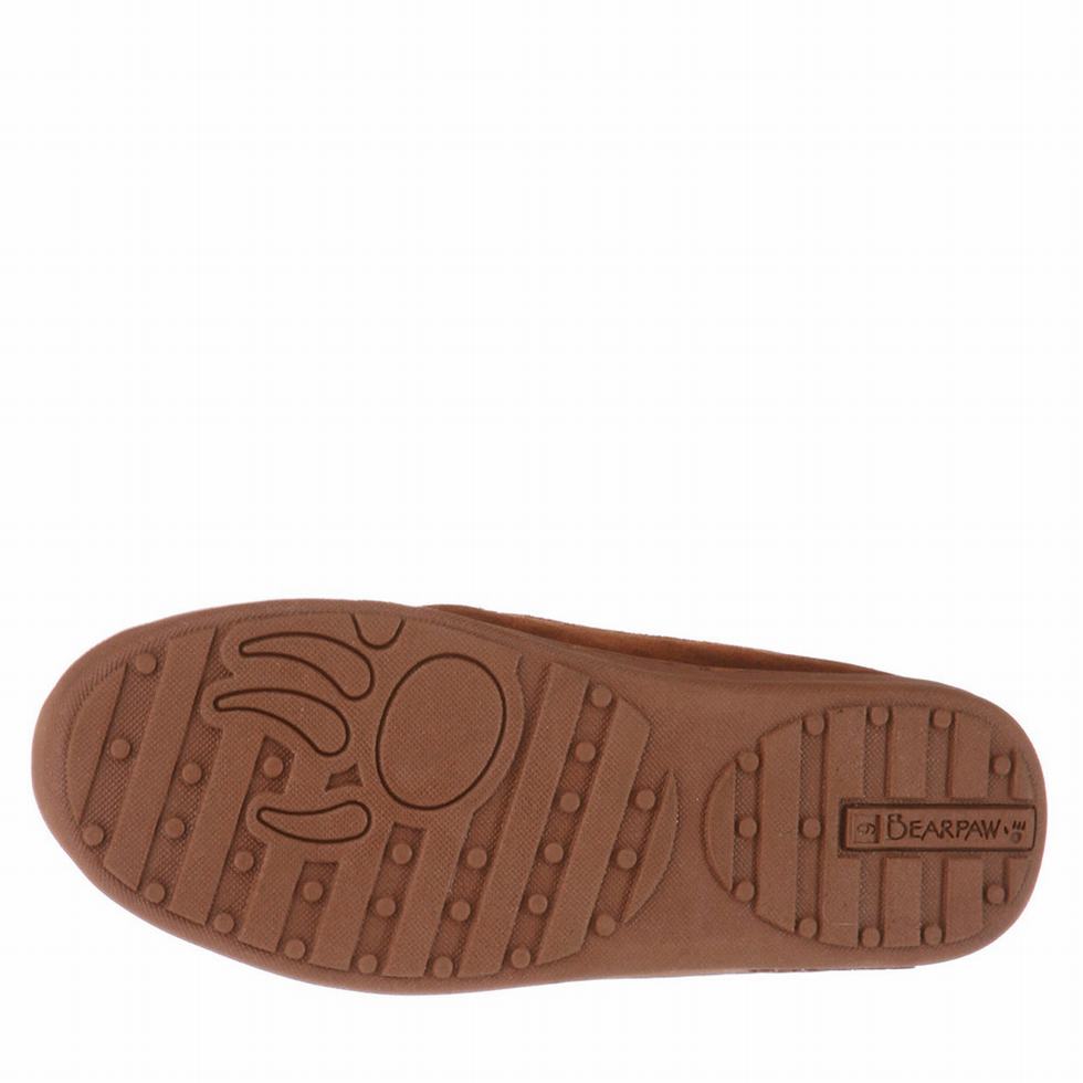 Bearpaw Moc II Uomo loafers Marroni | FKO6512RF