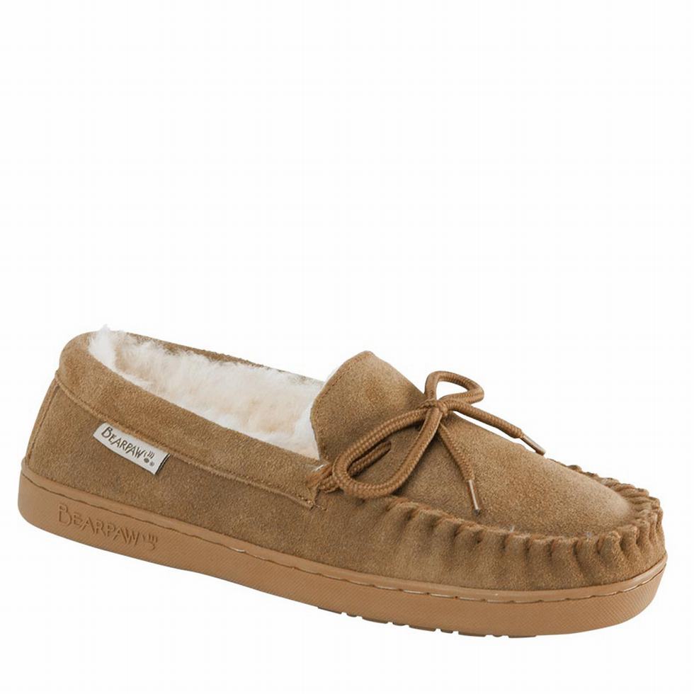 Bearpaw Moc II Uomo loafers Marroni | FKO6512RF