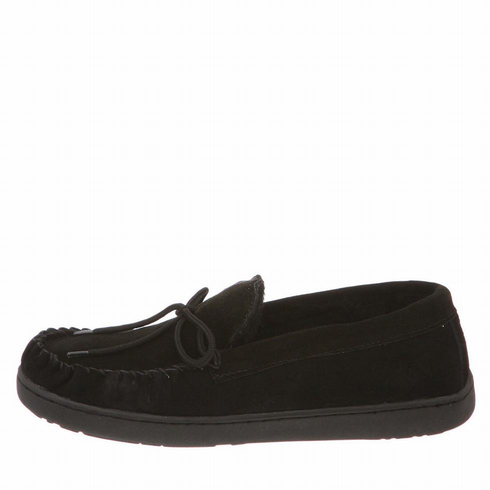 Bearpaw Moc II Uomo loafers Nere | EAQ3343CQ