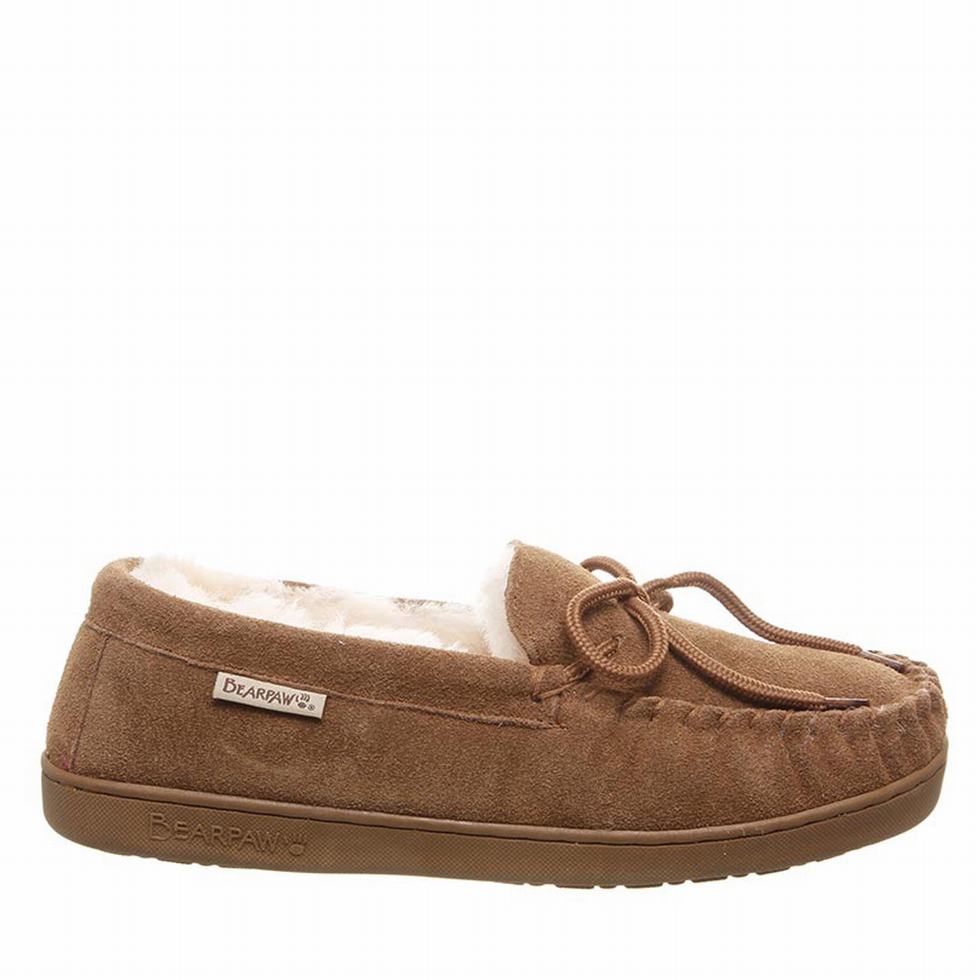 Bearpaw Moc II Wide Uomo loafers Marroni | VFA2390LK