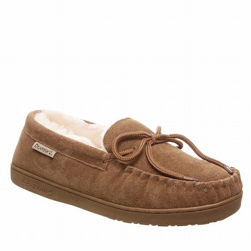 Bearpaw Moc II Wide Uomo loafers Marroni | VFA2390LK