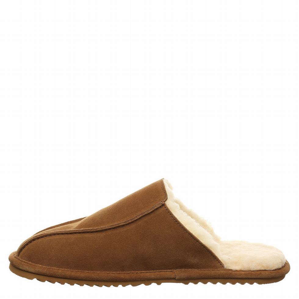 Bearpaw Pierre Uomo Pantofole Marroni | OKW2515QG