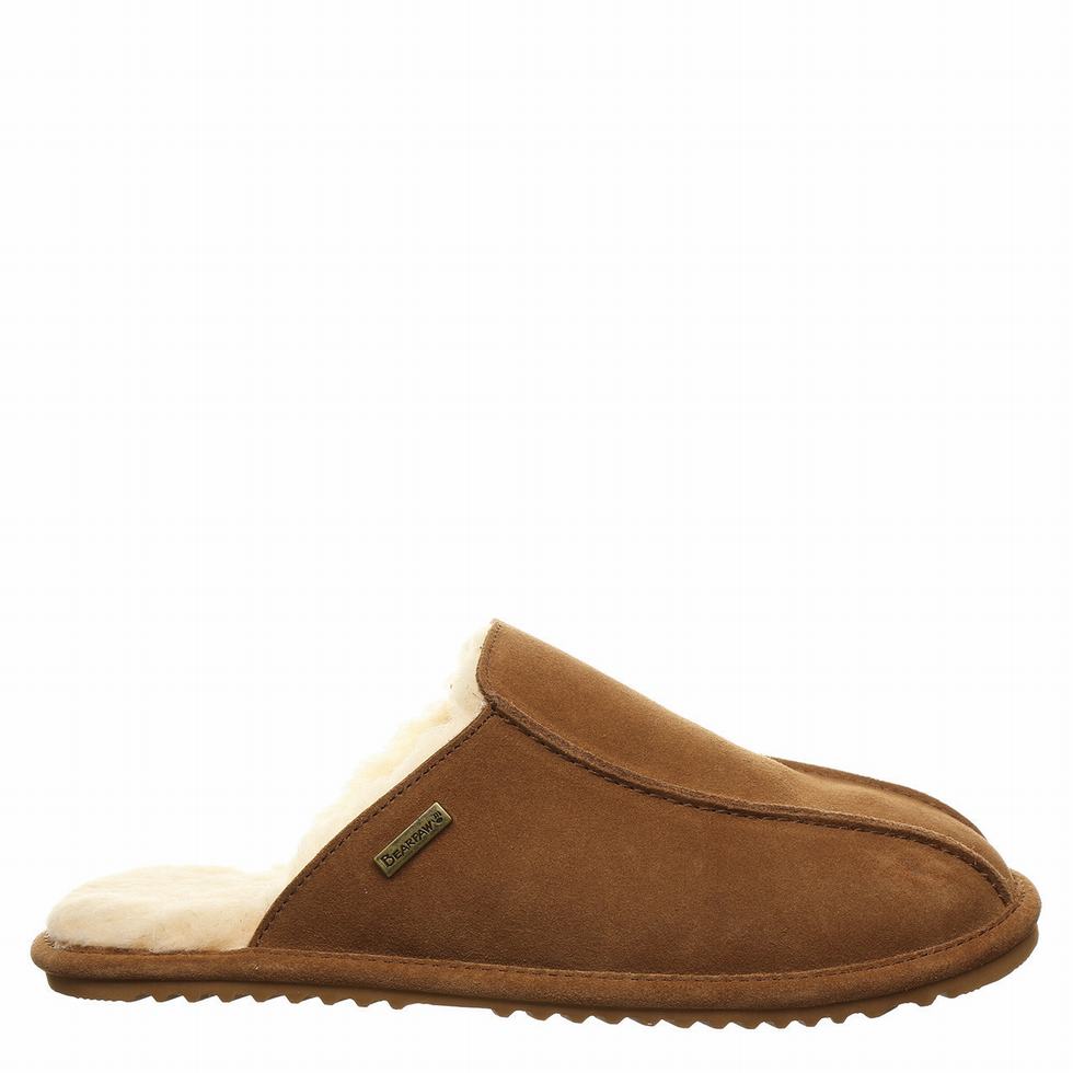 Bearpaw Pierre Uomo Pantofole Marroni | OKW2515QG