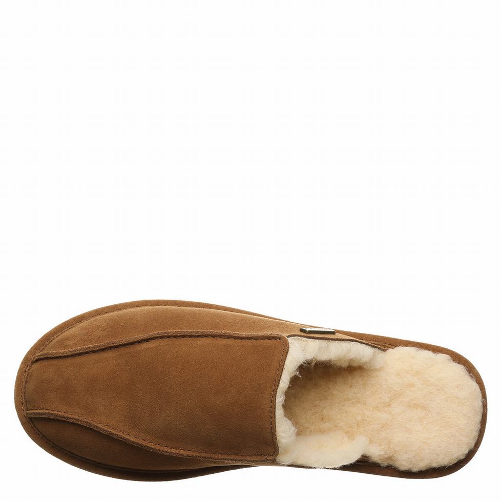 Bearpaw Pierre Uomo Pantofole Marroni | OKW2515QG