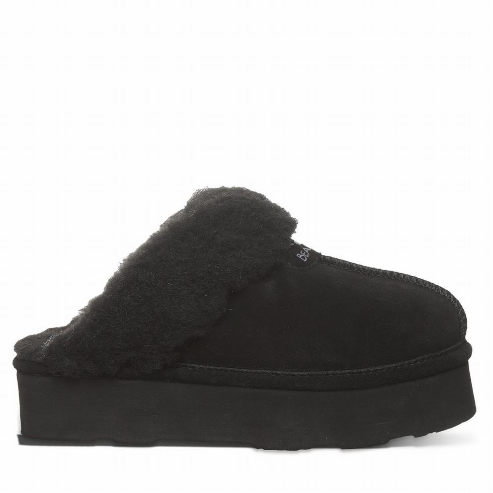 Bearpaw Retro Loki Donna Pantofole Nere | WTC9186NX