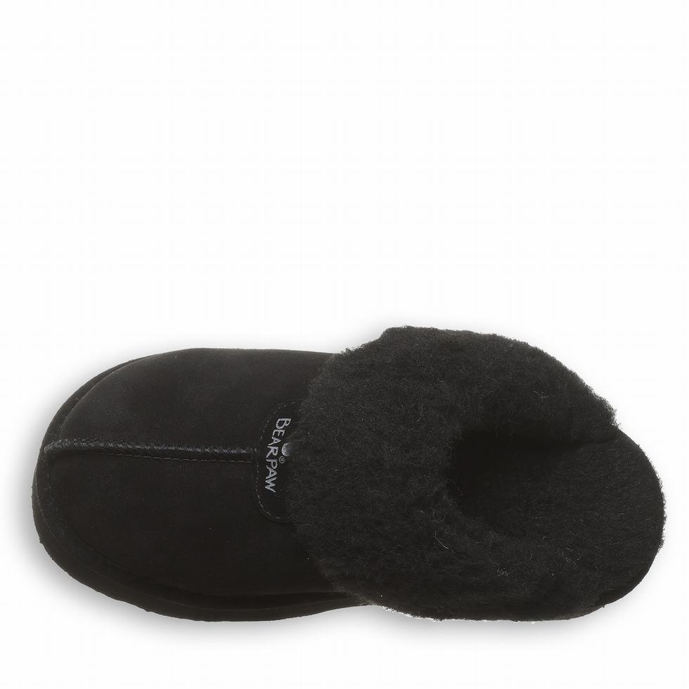 Bearpaw Retro Loki Donna Pantofole Nere | WTC9186NX