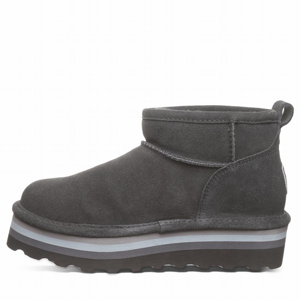 Bearpaw Retro Shorty Donna Stivali Platform Grigie | KSB103IA