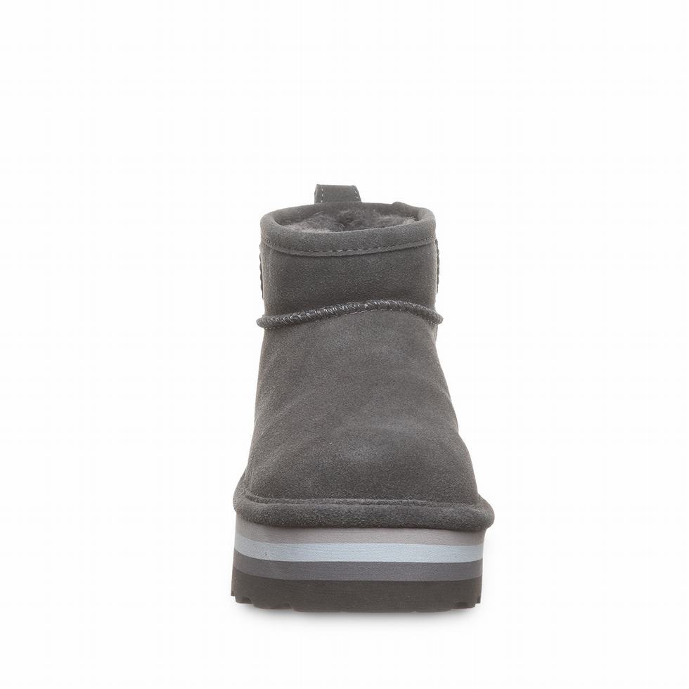 Bearpaw Retro Shorty Donna Stivali Platform Grigie | KSB103IA