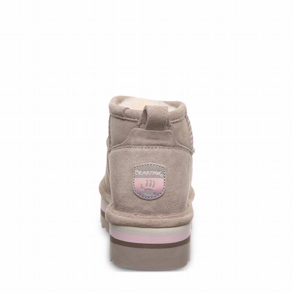 Bearpaw Retro Shorty Donna Stivali Platform Beige | KVM8334UG