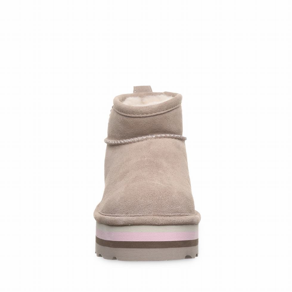 Bearpaw Retro Shorty Donna Stivali Platform Beige | KVM8334UG